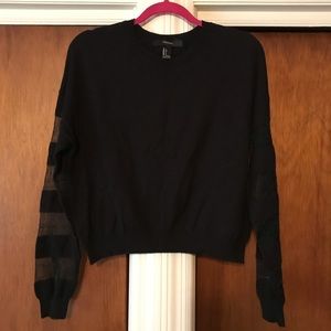 Forever 21 size small black sweater